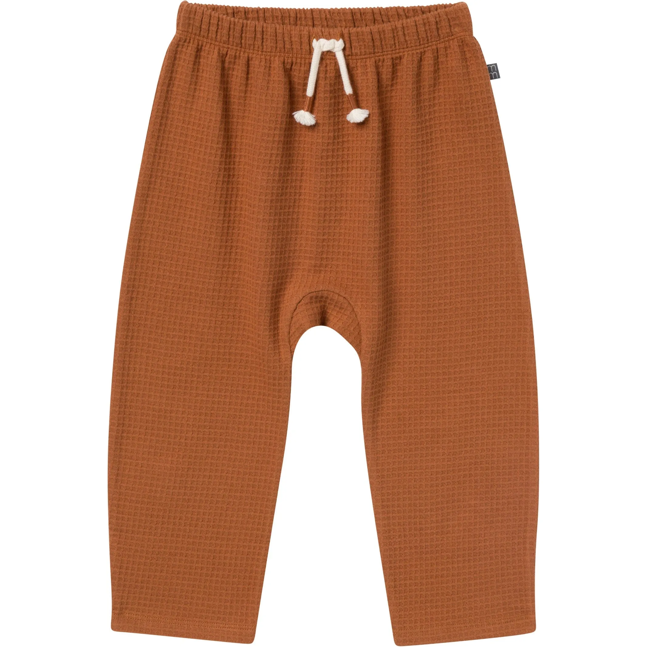 2-Piece Infant & Toddler Boys Medium Brown Pants and Shirt Set