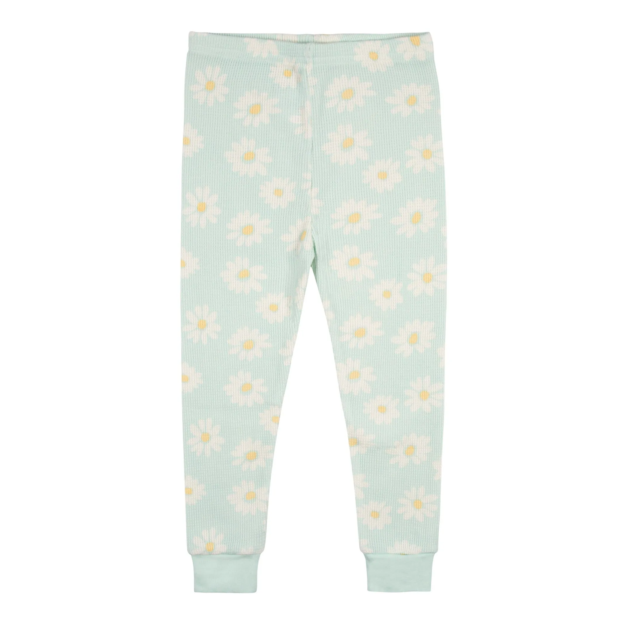 2-Piece Infant & Toddler Girls Daisies Snug Fit Pajama Set