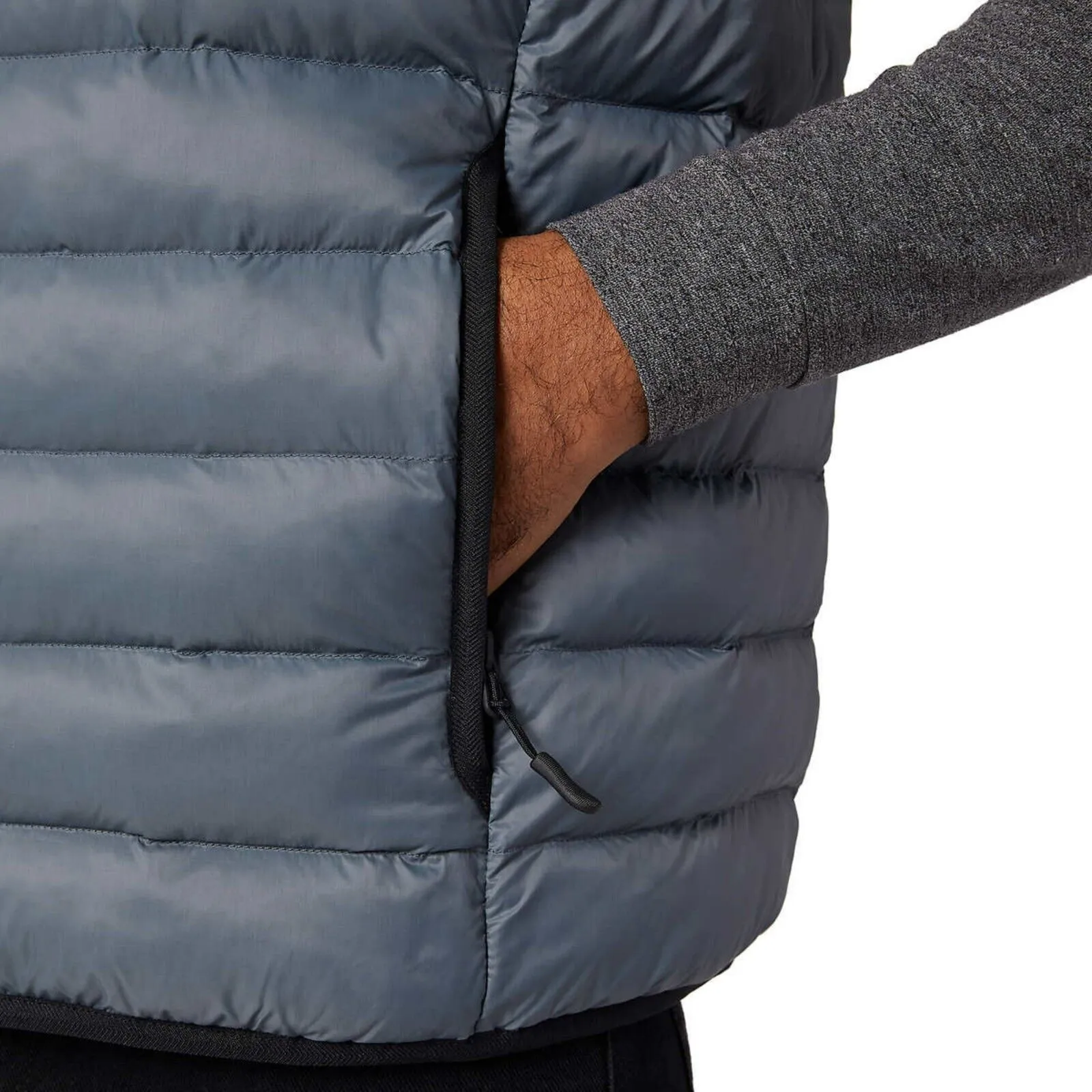 32 Degrees Quilted Stand-up Collar Lightweight Warmth Full Zip Vest