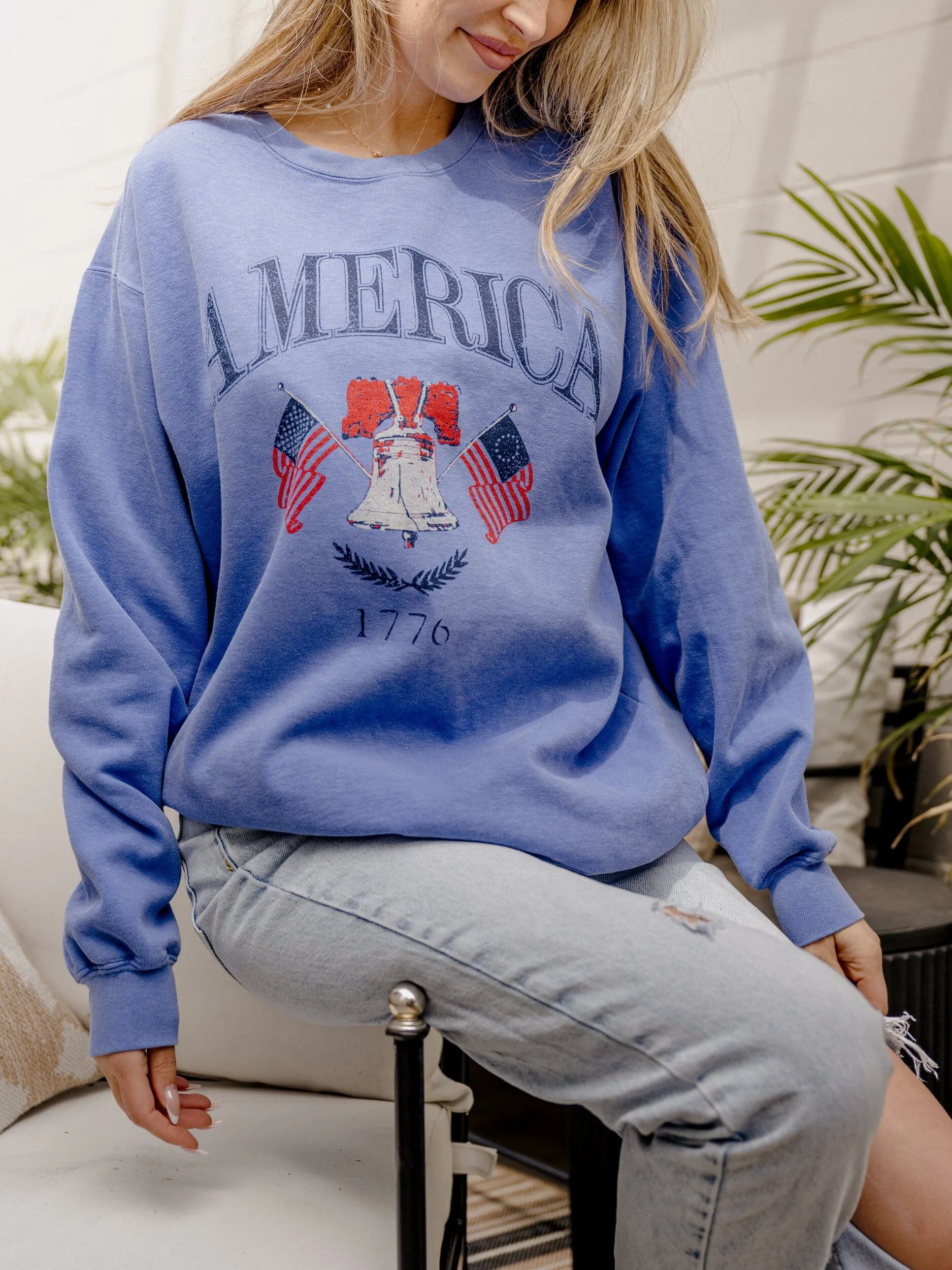 American Bell Flo Blu Sweatshirt