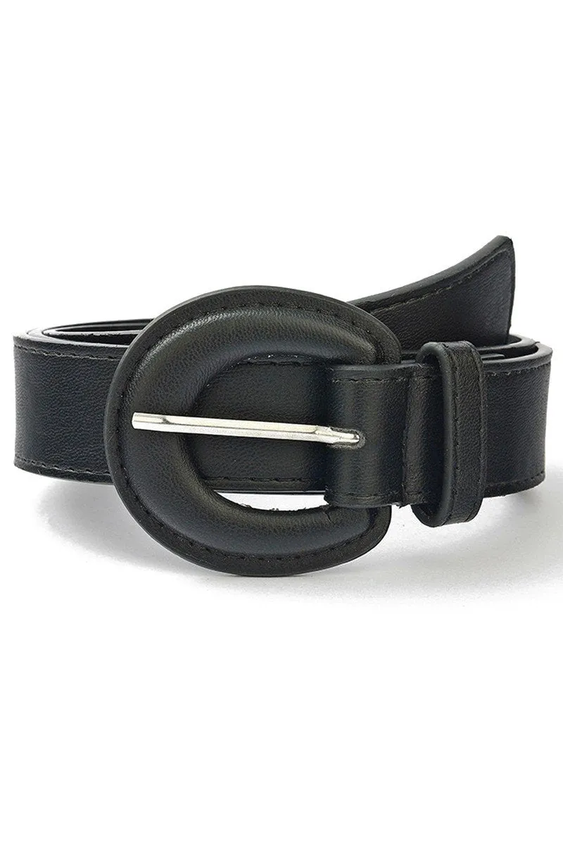 ANIMAL PRINTING LEATHER BUCKLE FASHION BELT