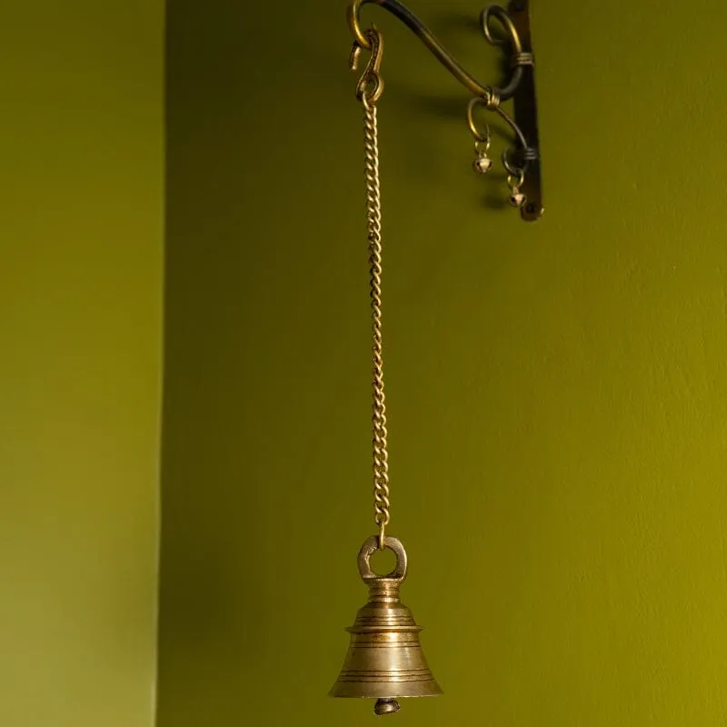 Antique Brass Harmony Hanging Bell