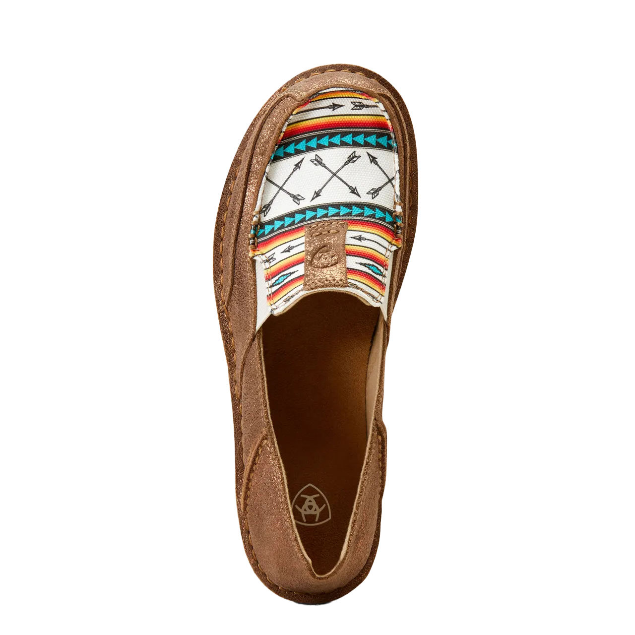 Ariat Ladies Cruiser Rose Gold Slip On Shoes 10046918