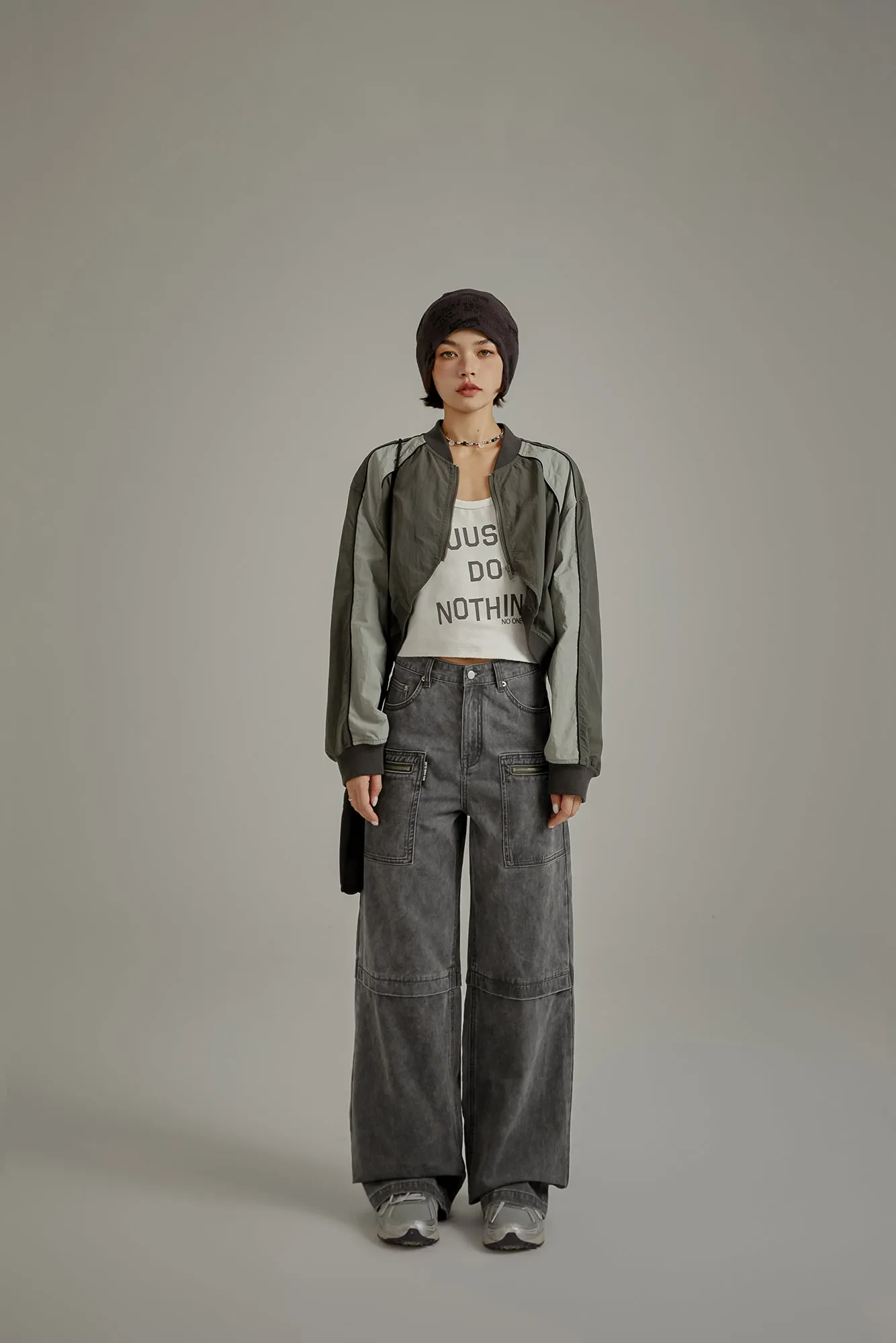 Basic Pocket Wide Pants