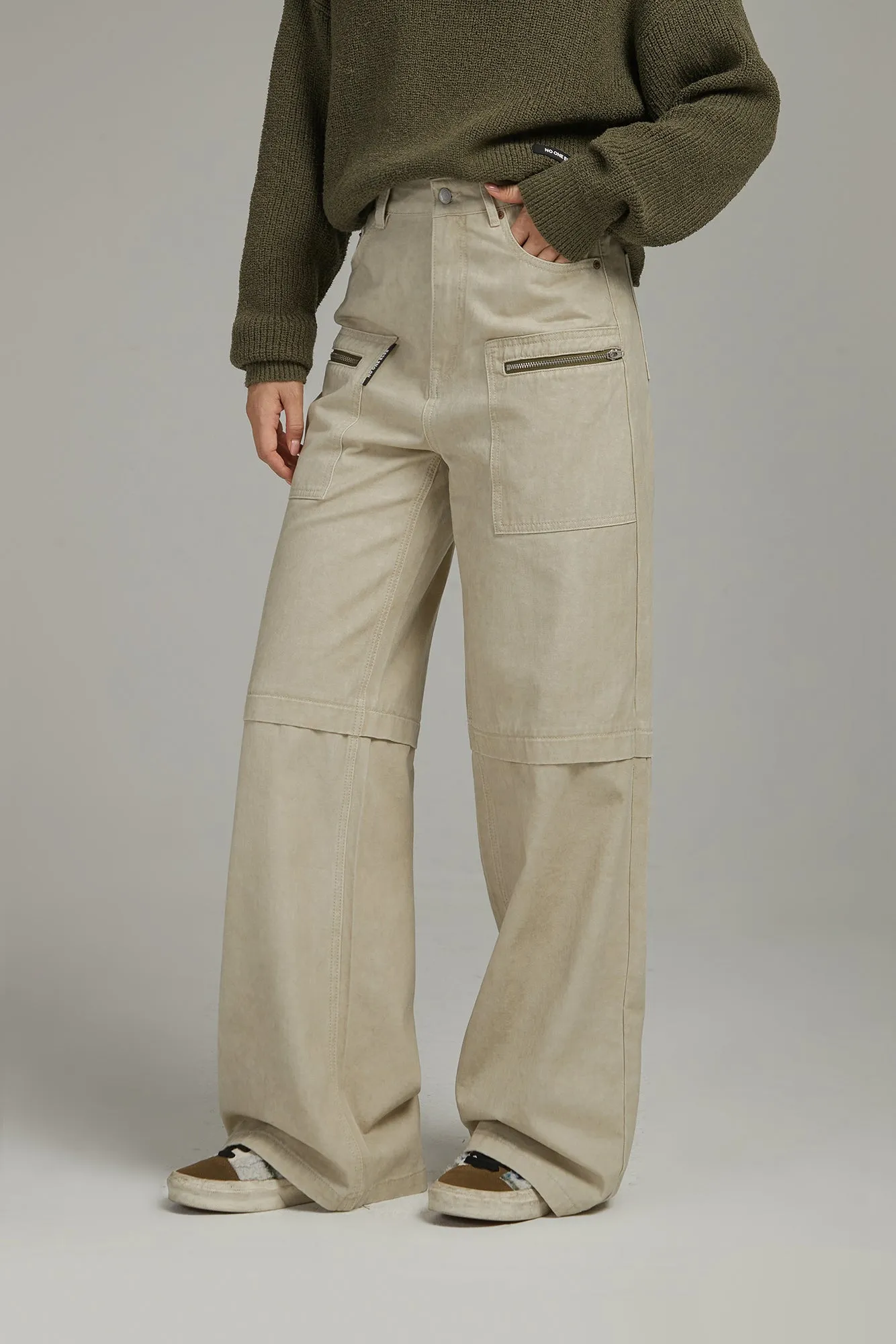 Basic Pocket Wide Pants