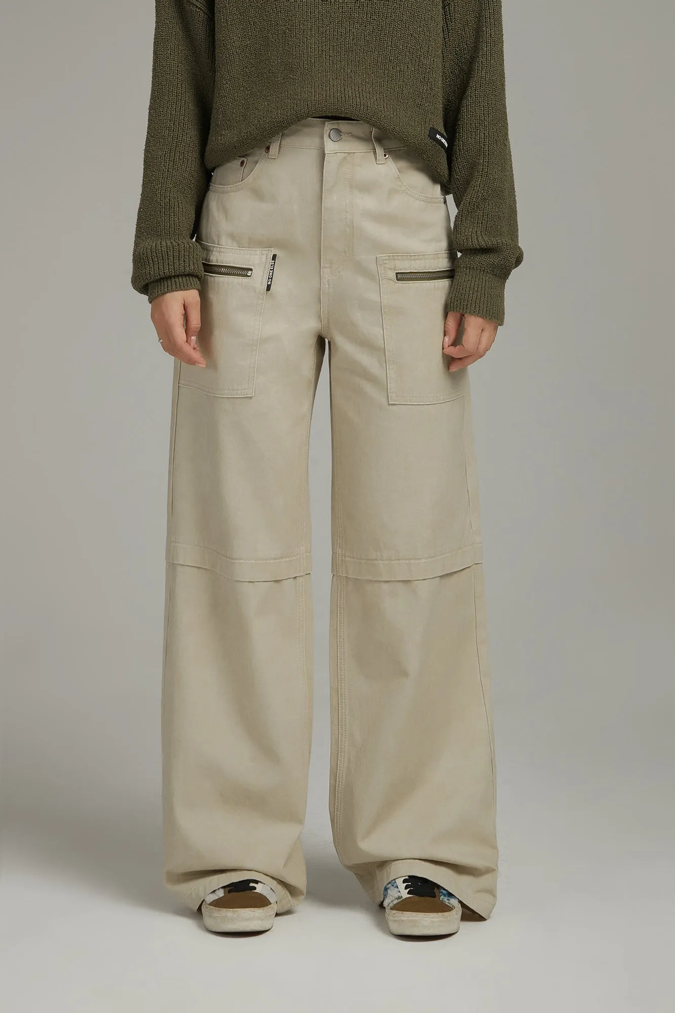 Basic Pocket Wide Pants