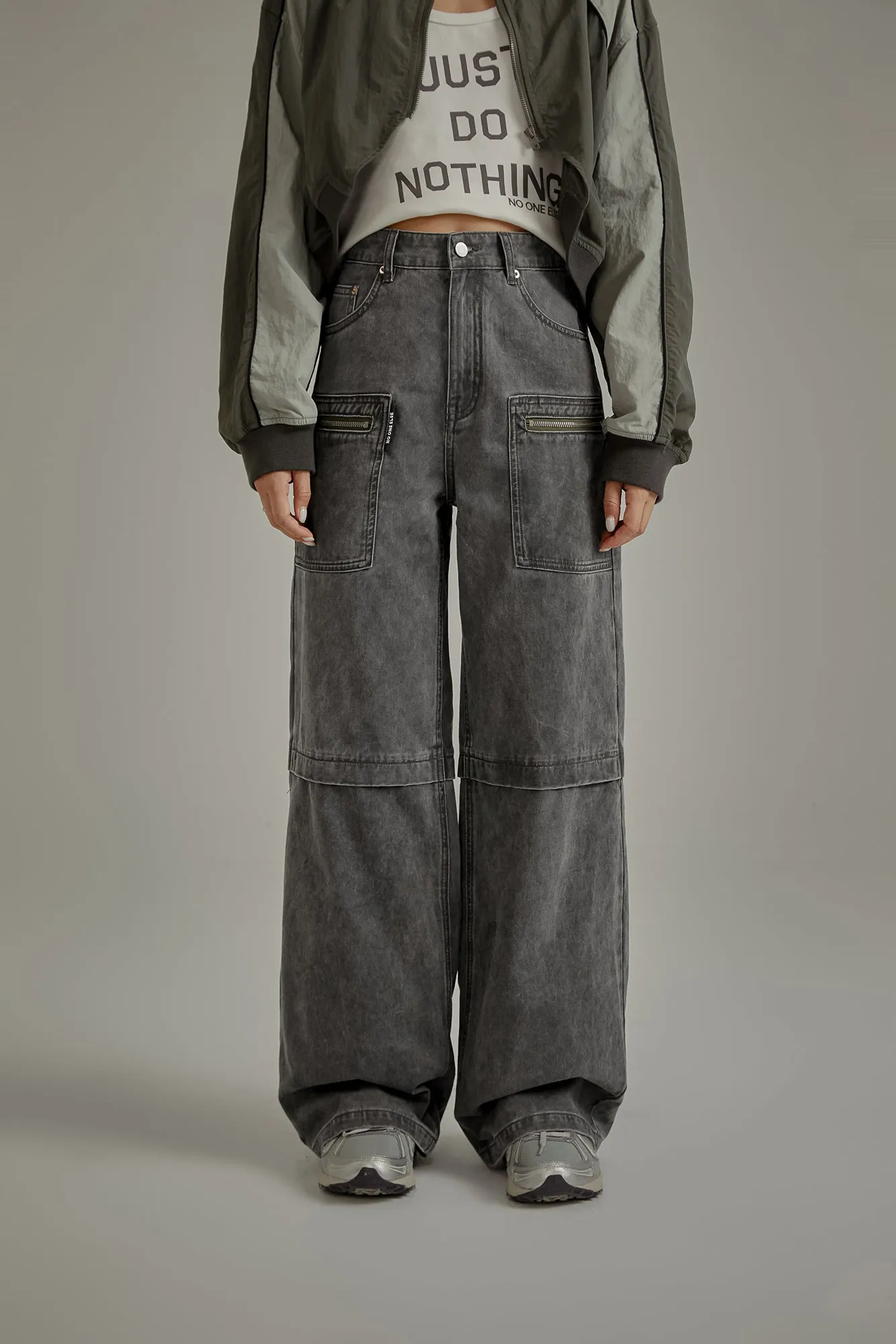 Basic Pocket Wide Pants