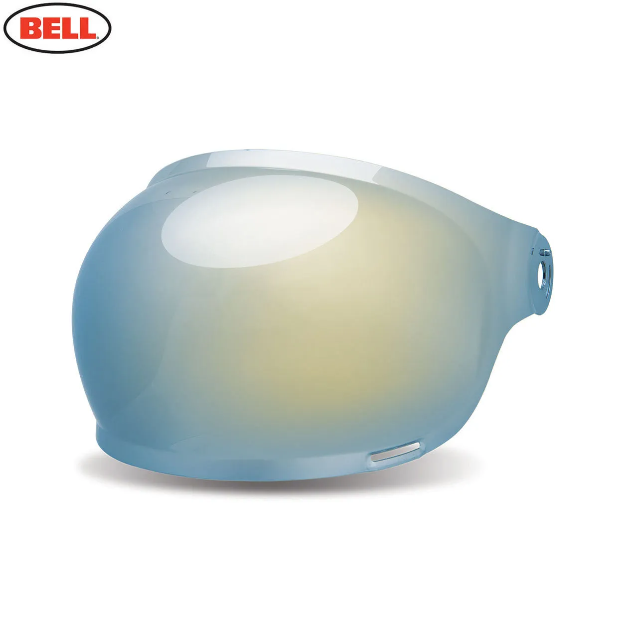 Bell Bullitt Bubble Visor (Black Tabs) - Gold Iridium