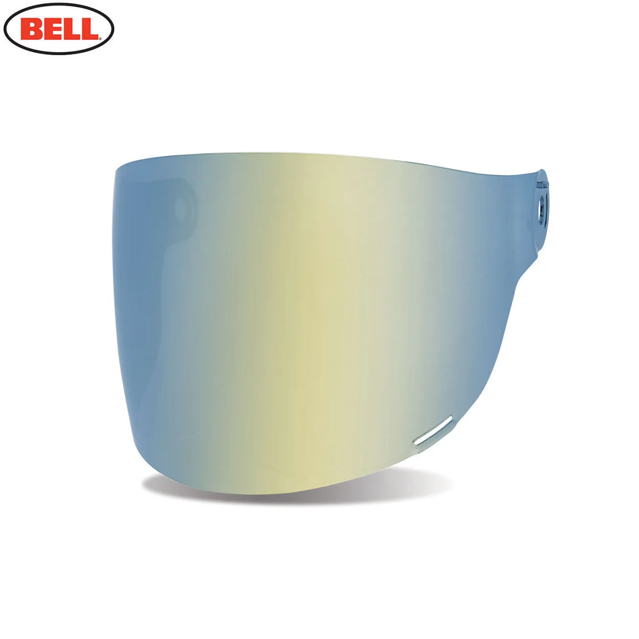 Bell Bullitt Flat Visor (Black Tabs) - Dark Gold Iridium