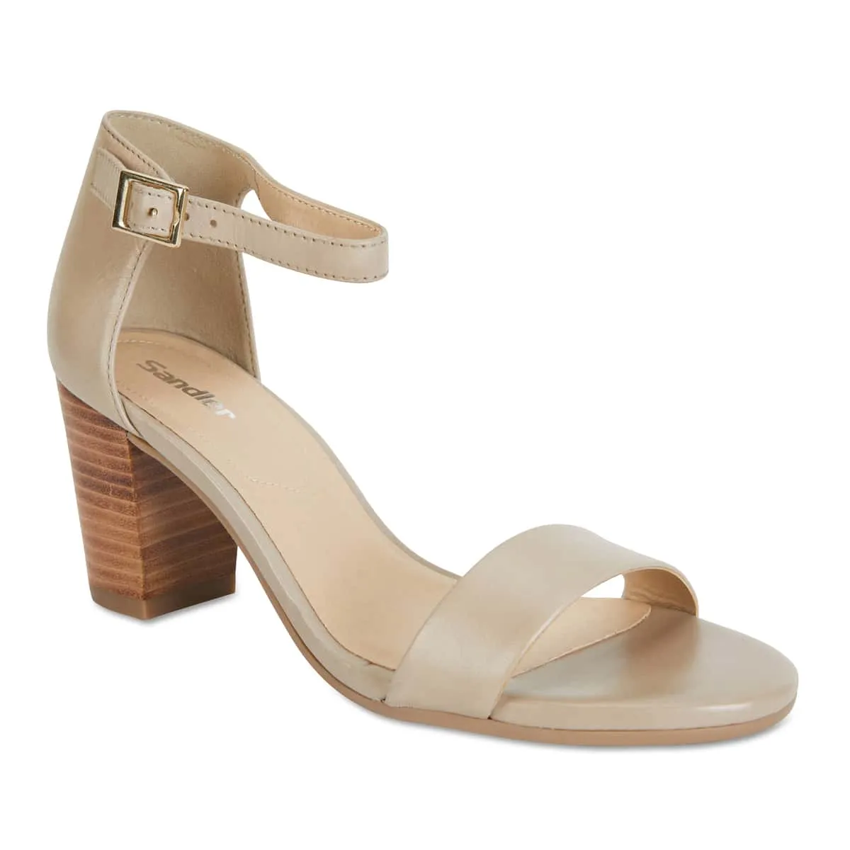 Beyond Heel in Neutral Leather