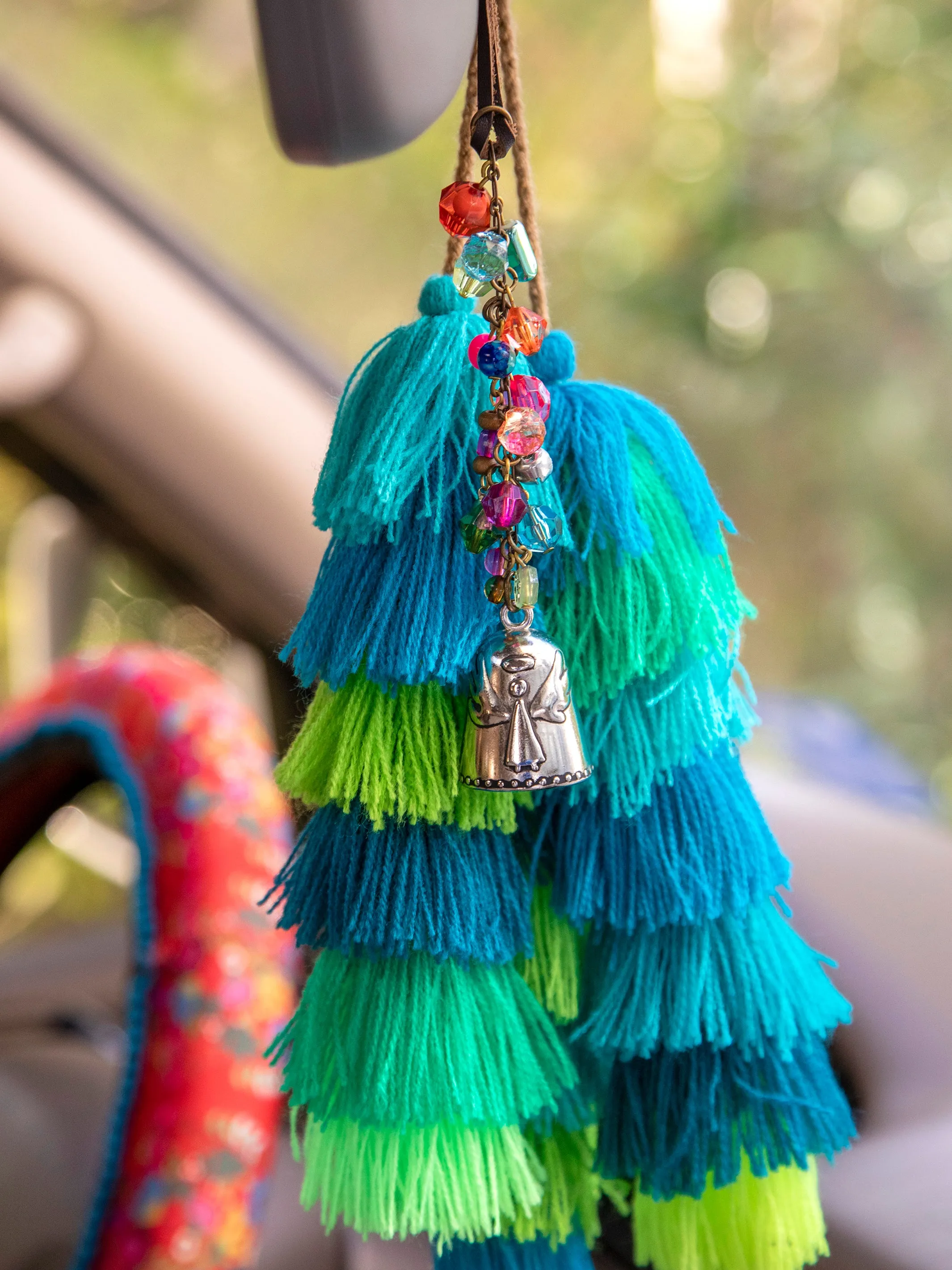 Blessing Bell Angel Car Charm