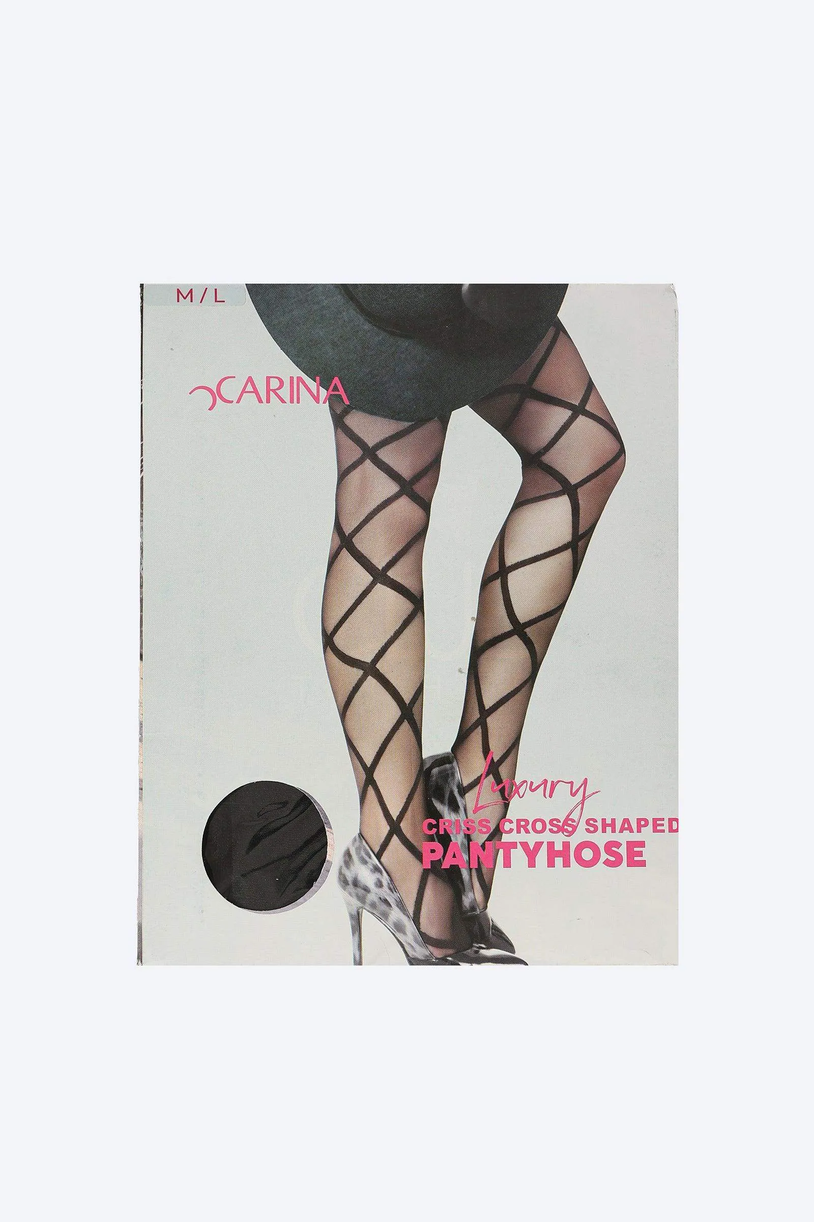 Criss Cross Shaped Pantyhose