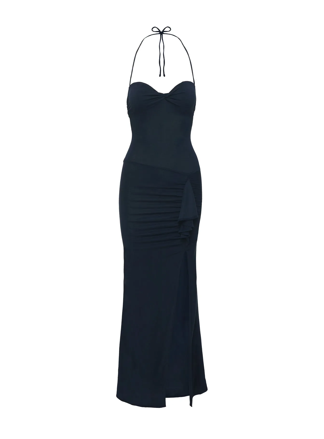 Destinations Maxi Dress Navy Curve