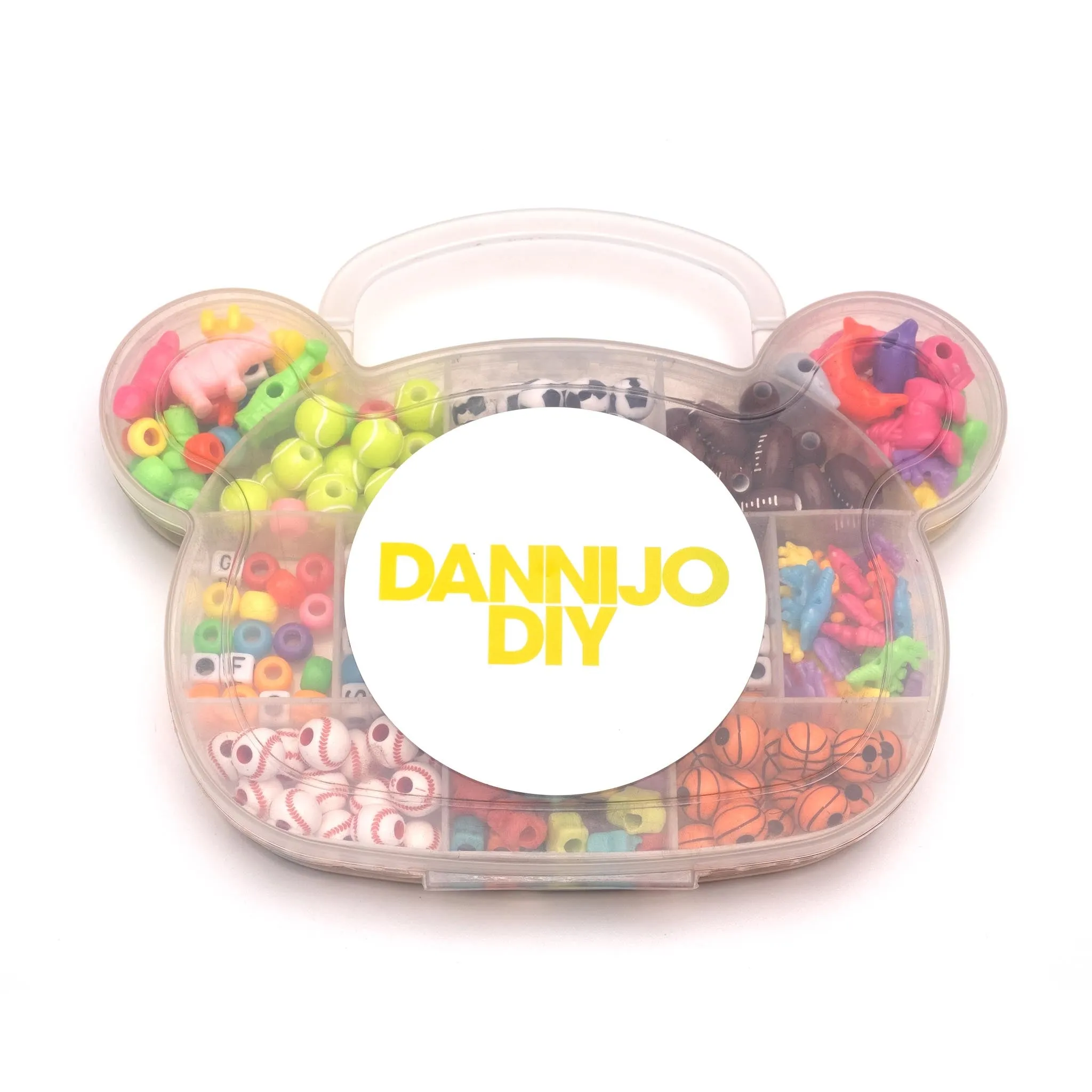 DIY Kids Bear Bead Kit