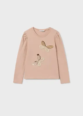 Dragonfly Long Sleeved T-shirt Girl | Mayoral