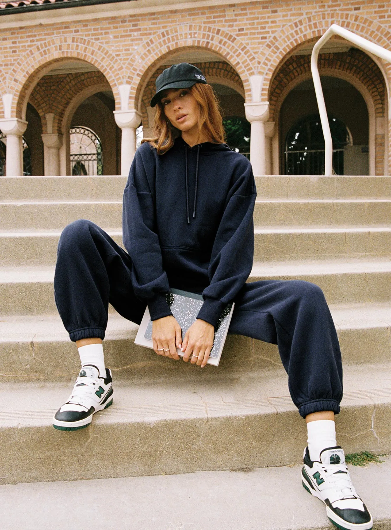 Dream Fleece Ankle Cuff Sweatpants Navy