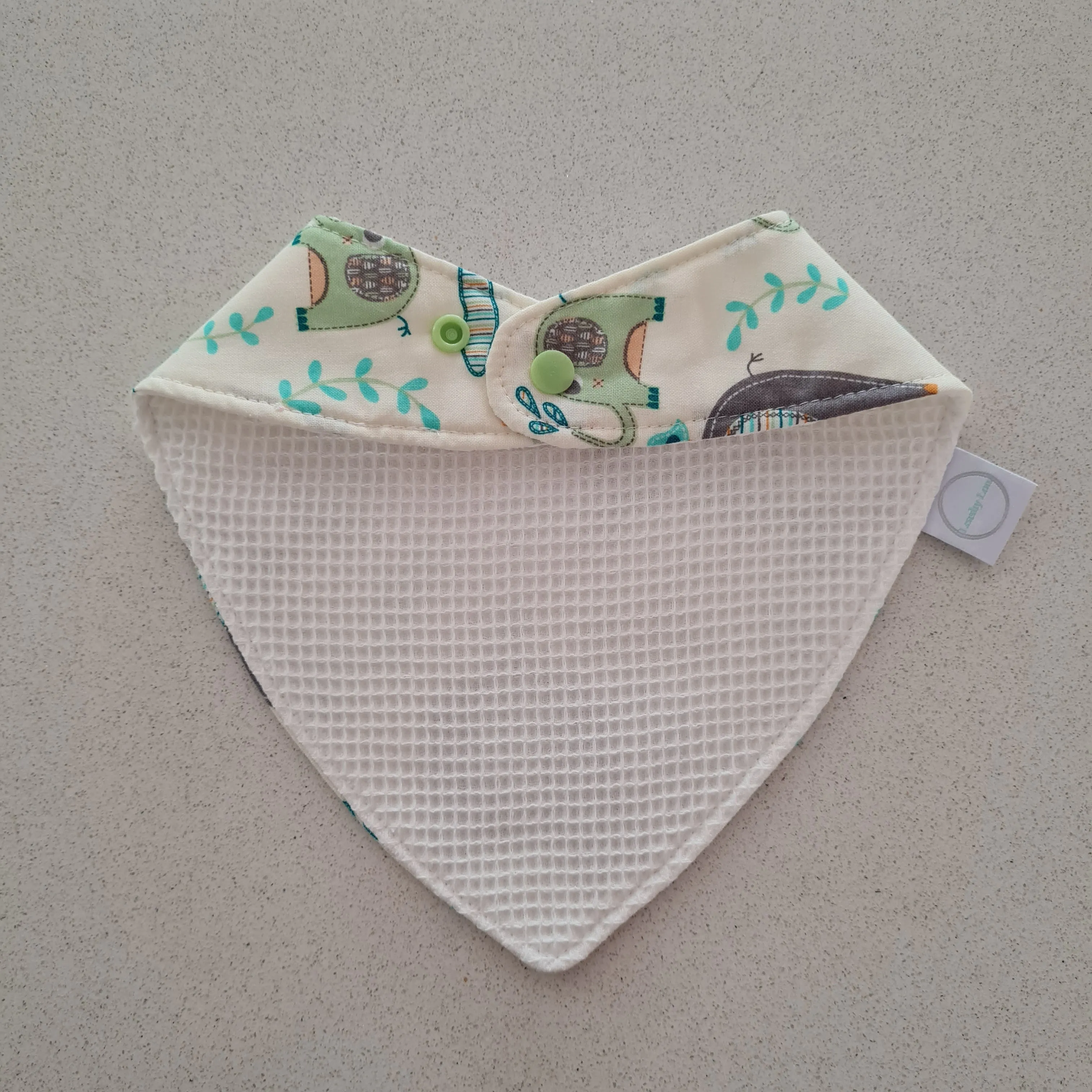 Elephant Splash Bib