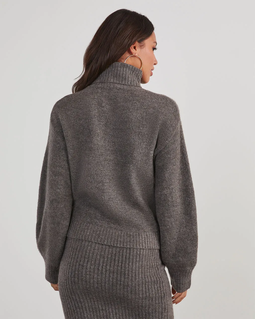 Gwyneth Knit Turtleneck Sweater