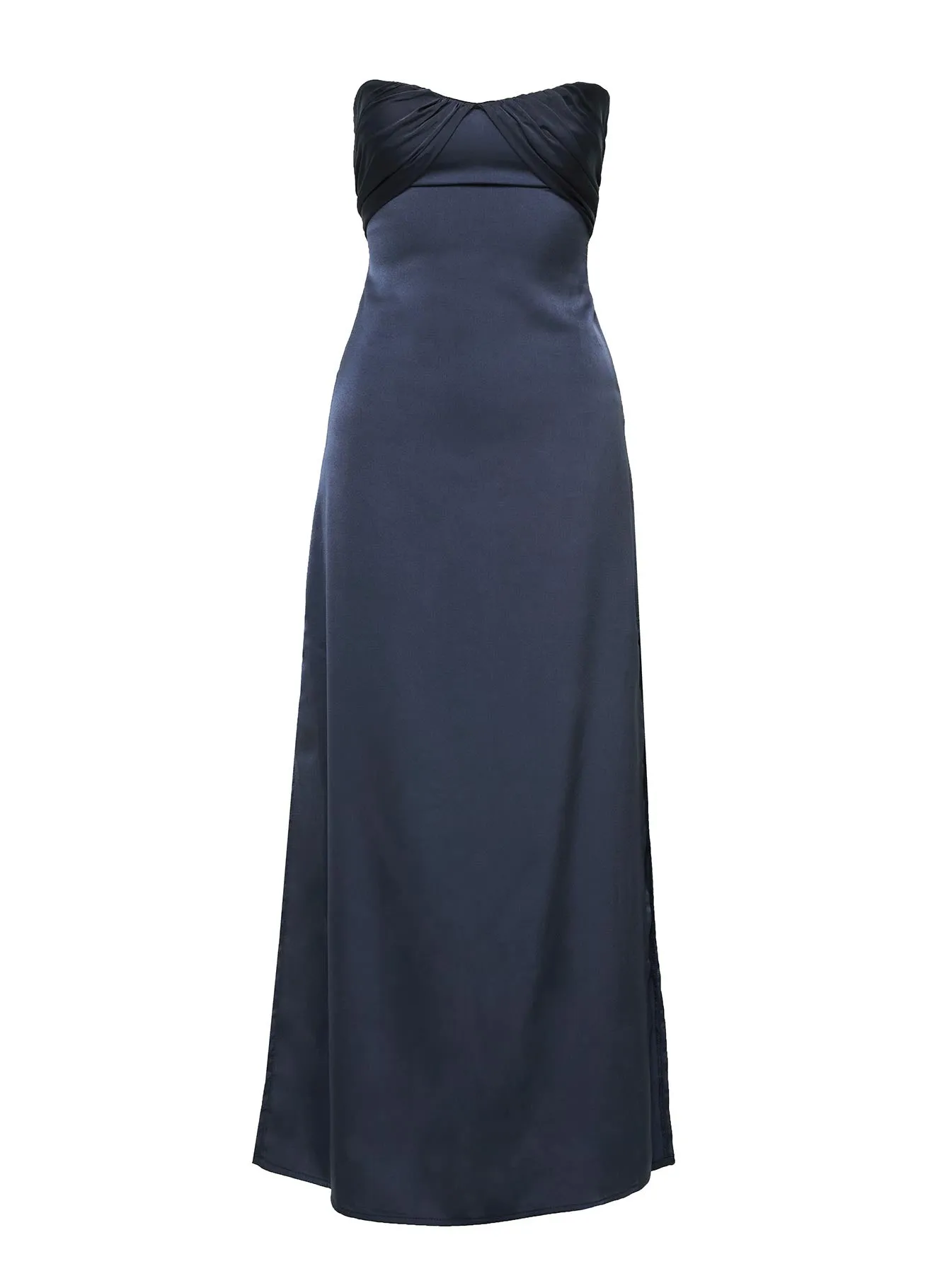 Irena Strapless Maxi Dress Navy