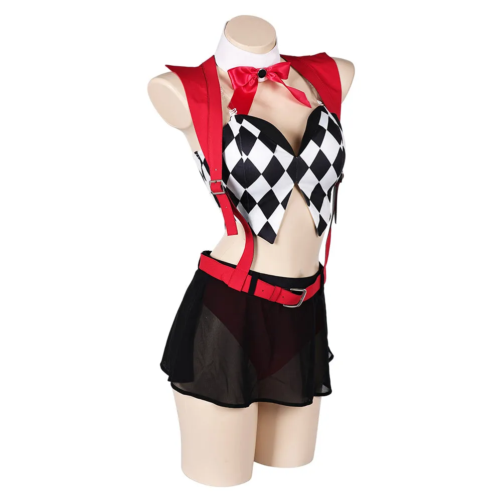 Joker: Folie &amp;agrave; Deux Lady Gaga Joker 2 Harley Quinn Cosplay Costume Outfits Halloween Carnival Suit