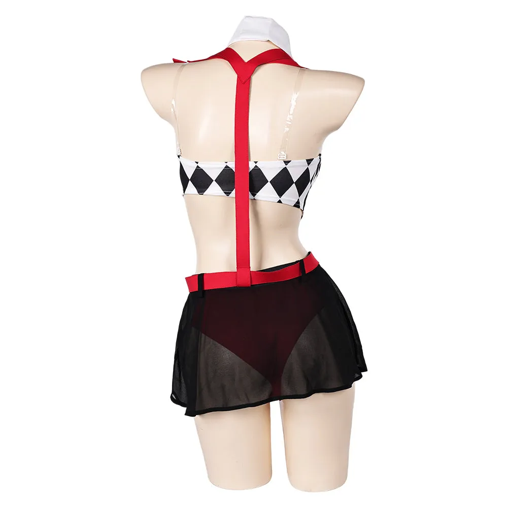 Joker: Folie &amp;agrave; Deux Lady Gaga Joker 2 Harley Quinn Cosplay Costume Outfits Halloween Carnival Suit