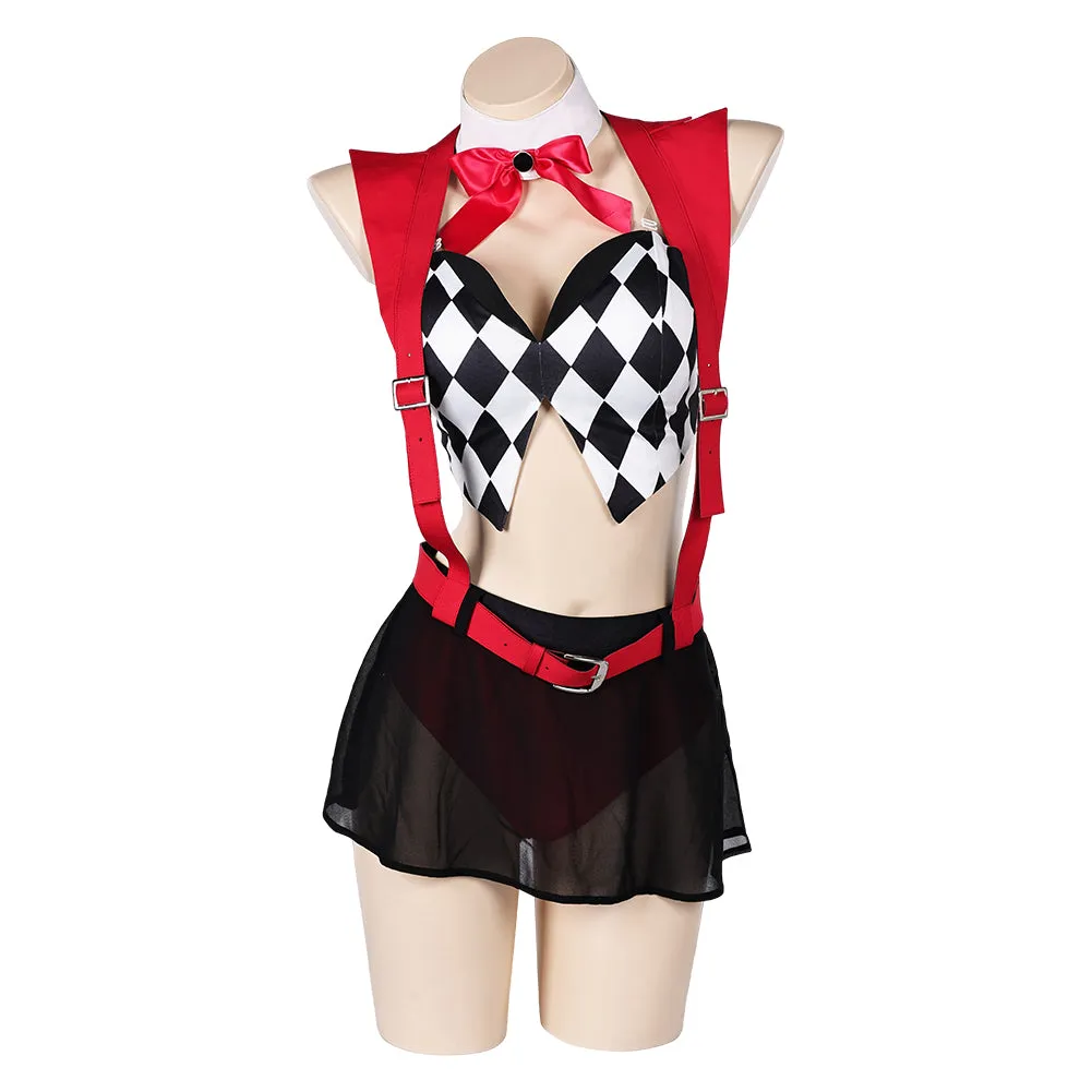 Joker: Folie &amp;agrave; Deux Lady Gaga Joker 2 Harley Quinn Cosplay Costume Outfits Halloween Carnival Suit