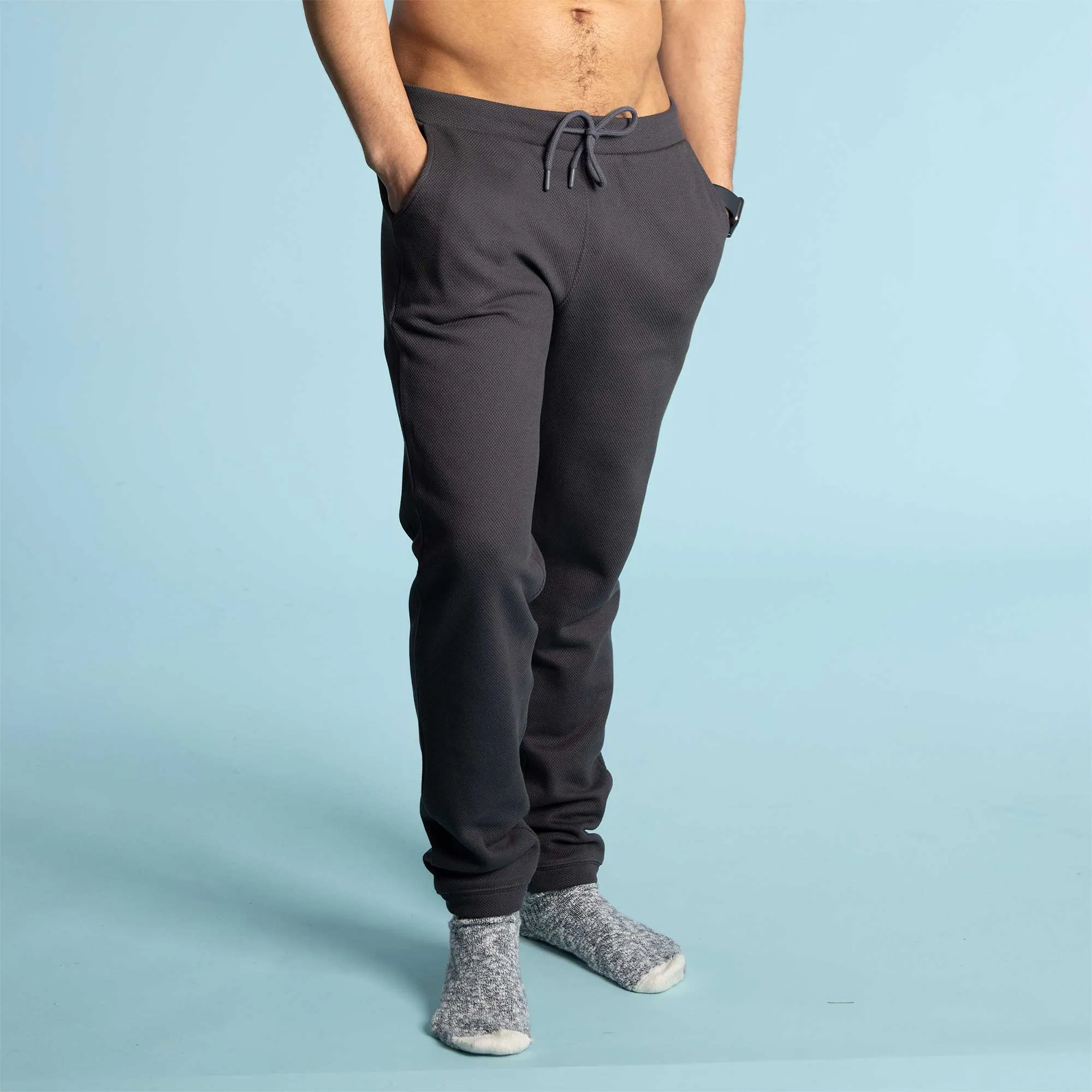 KOBE 100% Organic Cotton Knit Jogger Lounge Pants (Unisex)