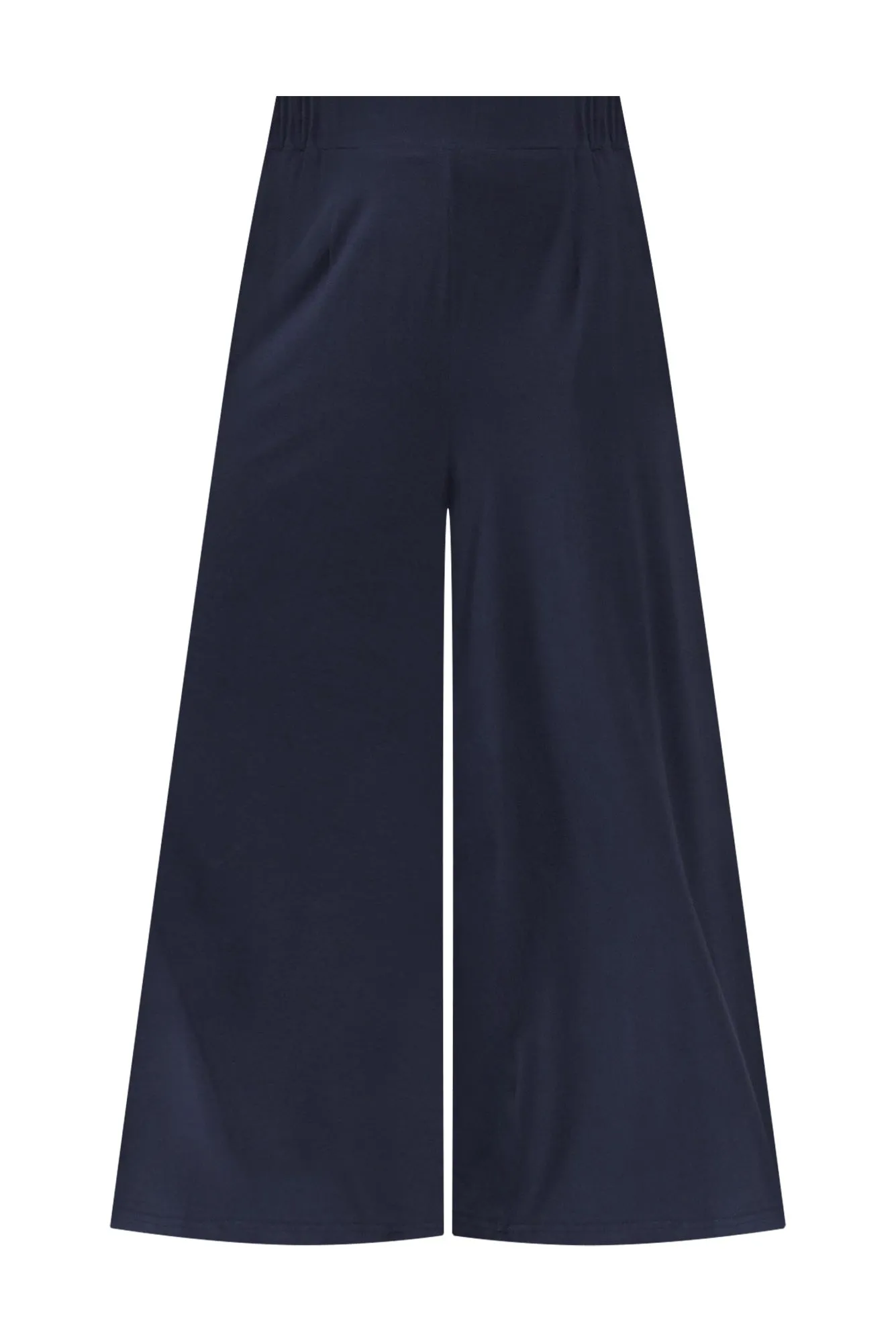 Lowen Navy Modal Wide Leg Pants