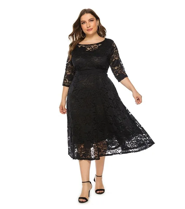 Mother Of The Groom/Bride Plus Size Wedding Formal Dress With Pockets