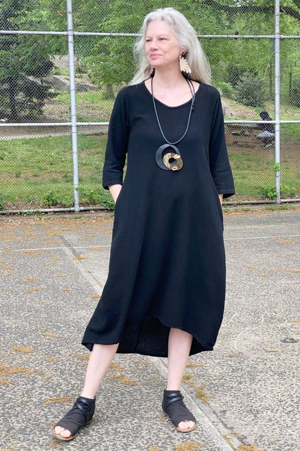 Simple Linen Dress