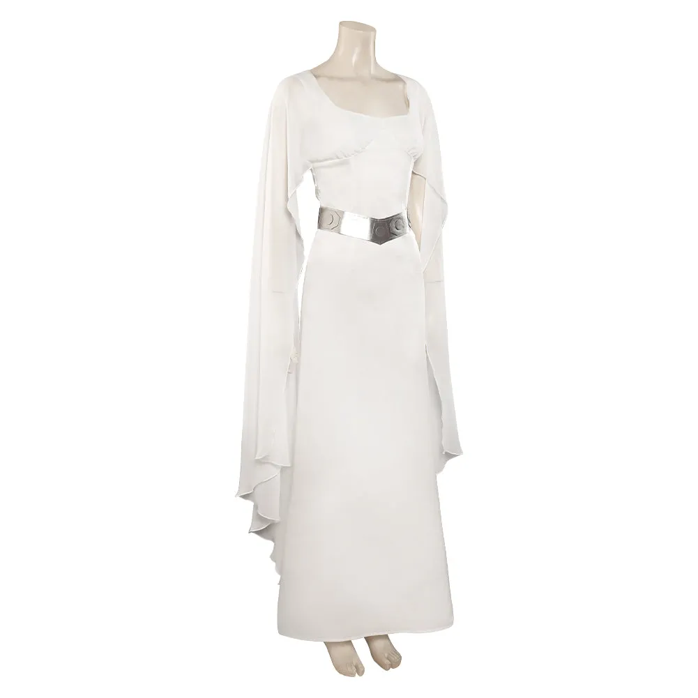 Star Wars: A New Hope Princess Leia Organa Solo White Women Dress Party Carnival Halloween Cosplay Costume