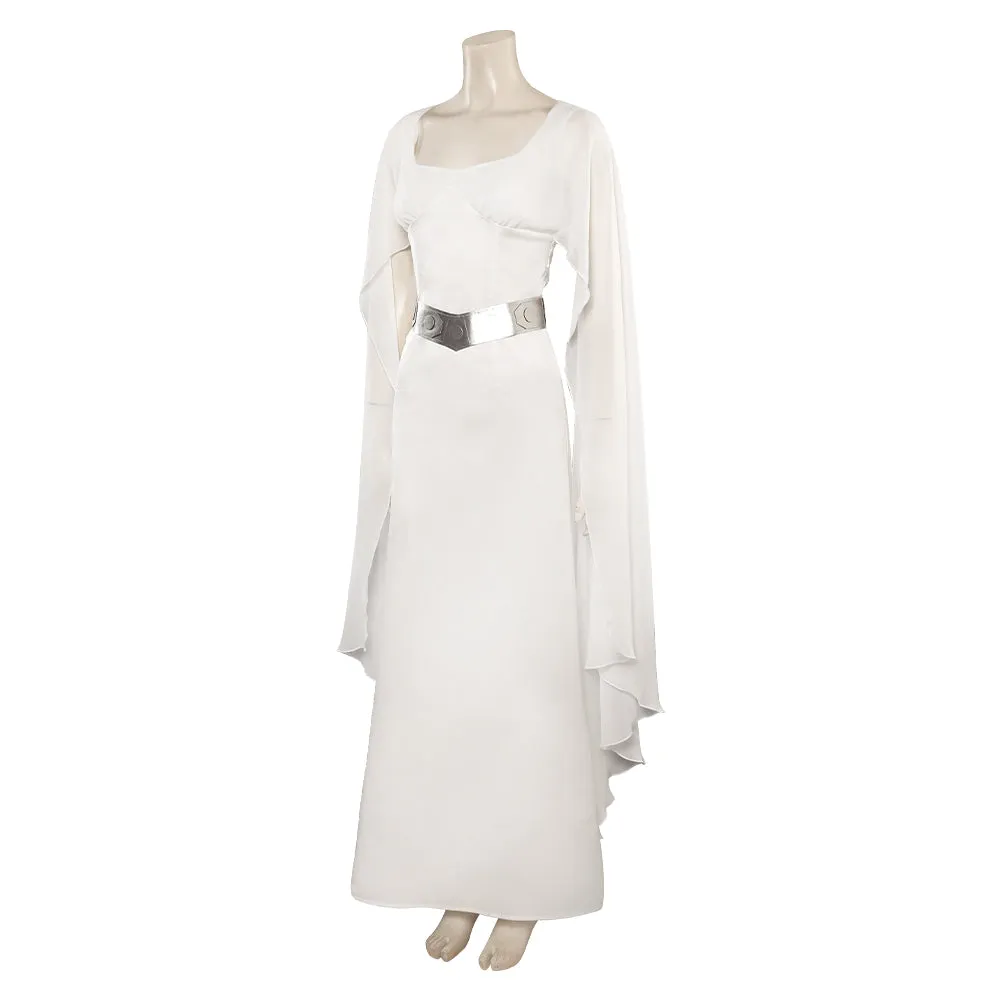 Star Wars: A New Hope Princess Leia Organa Solo White Women Dress Party Carnival Halloween Cosplay Costume