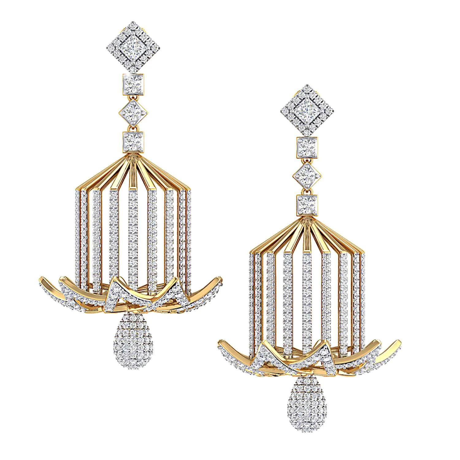 THE MUKHTALIF BELL EARRINGS