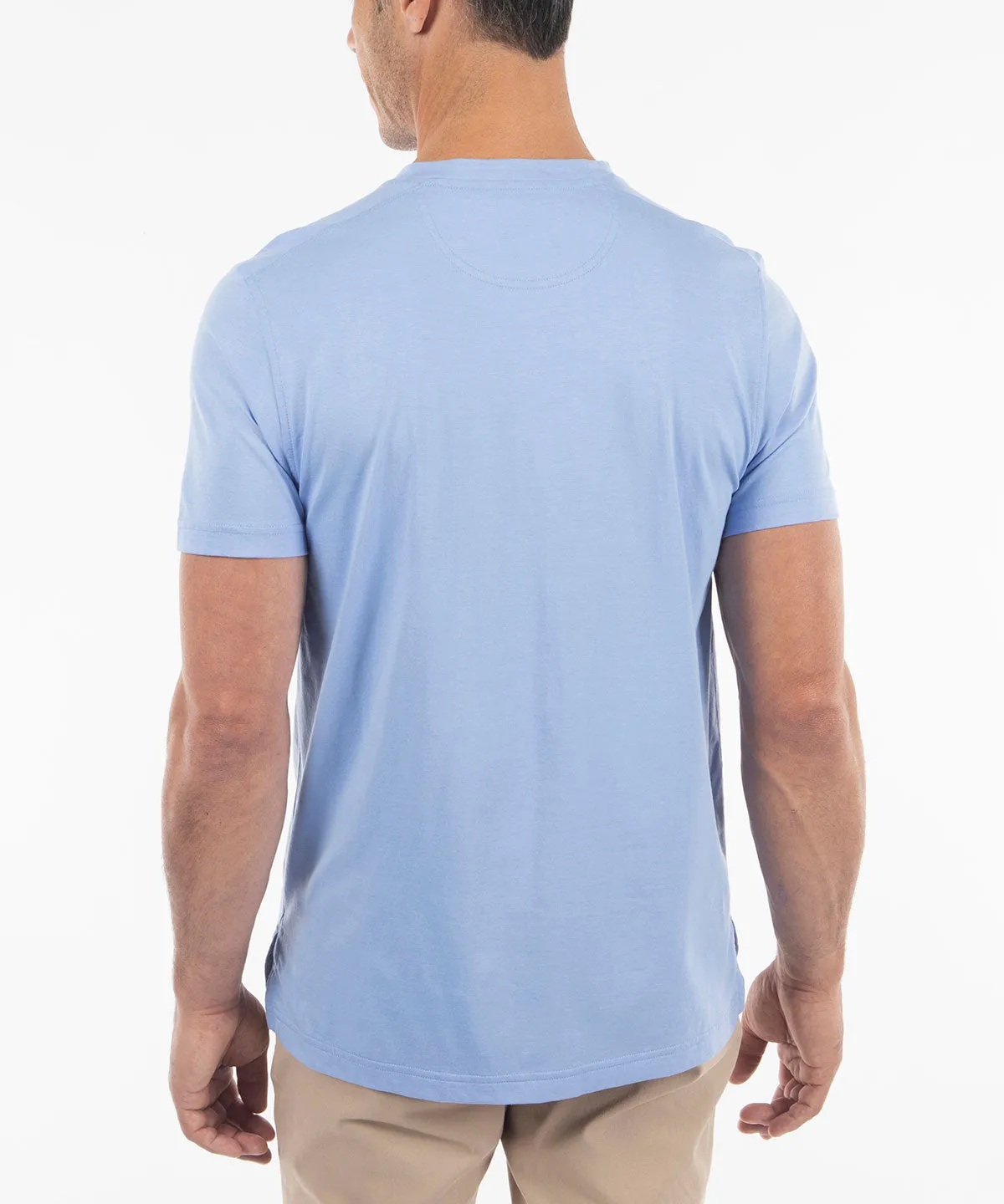 Ultra-Light Peruvian Cotton V-Neck Tee