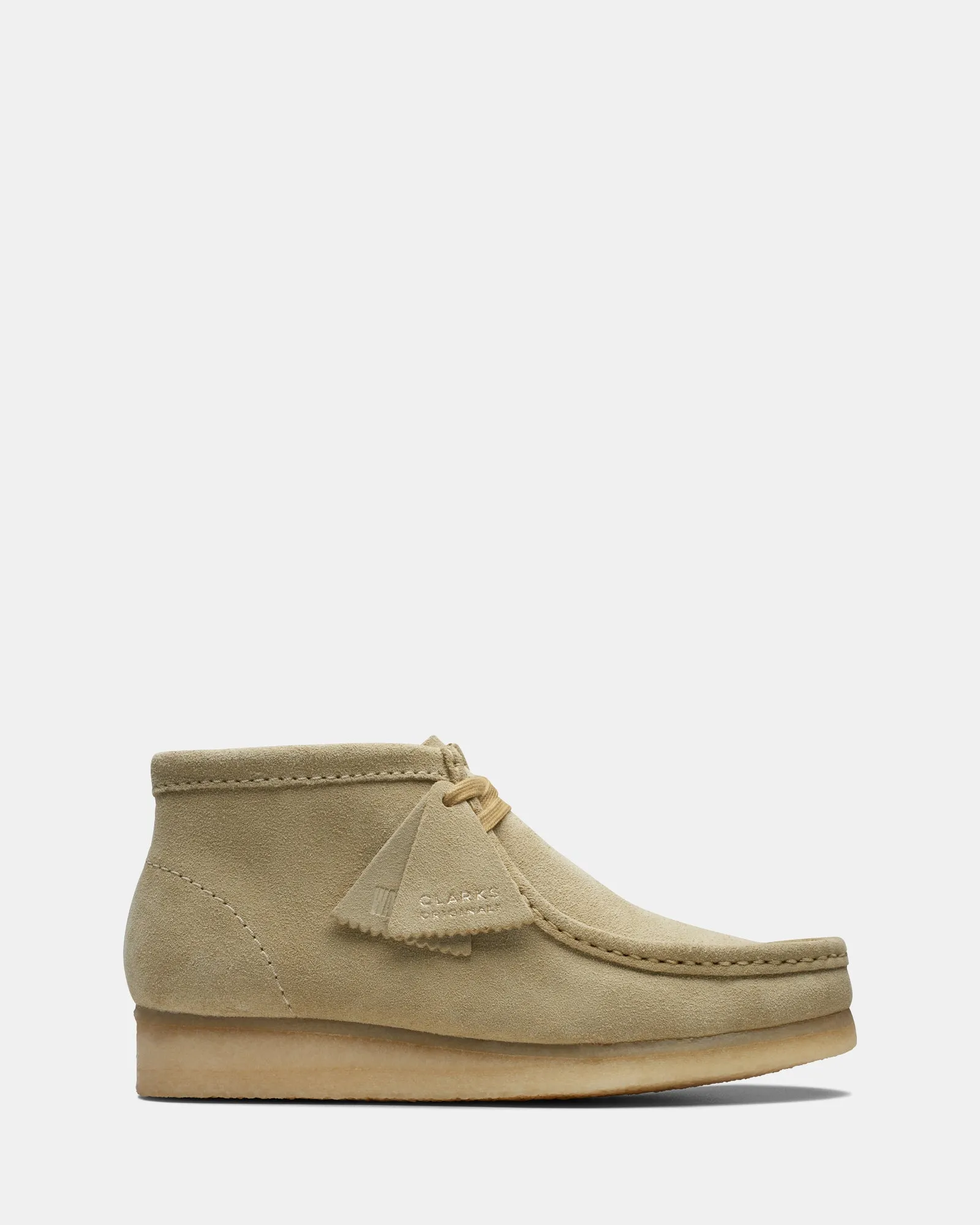 Wallabee Boot. (W) Maple Suede