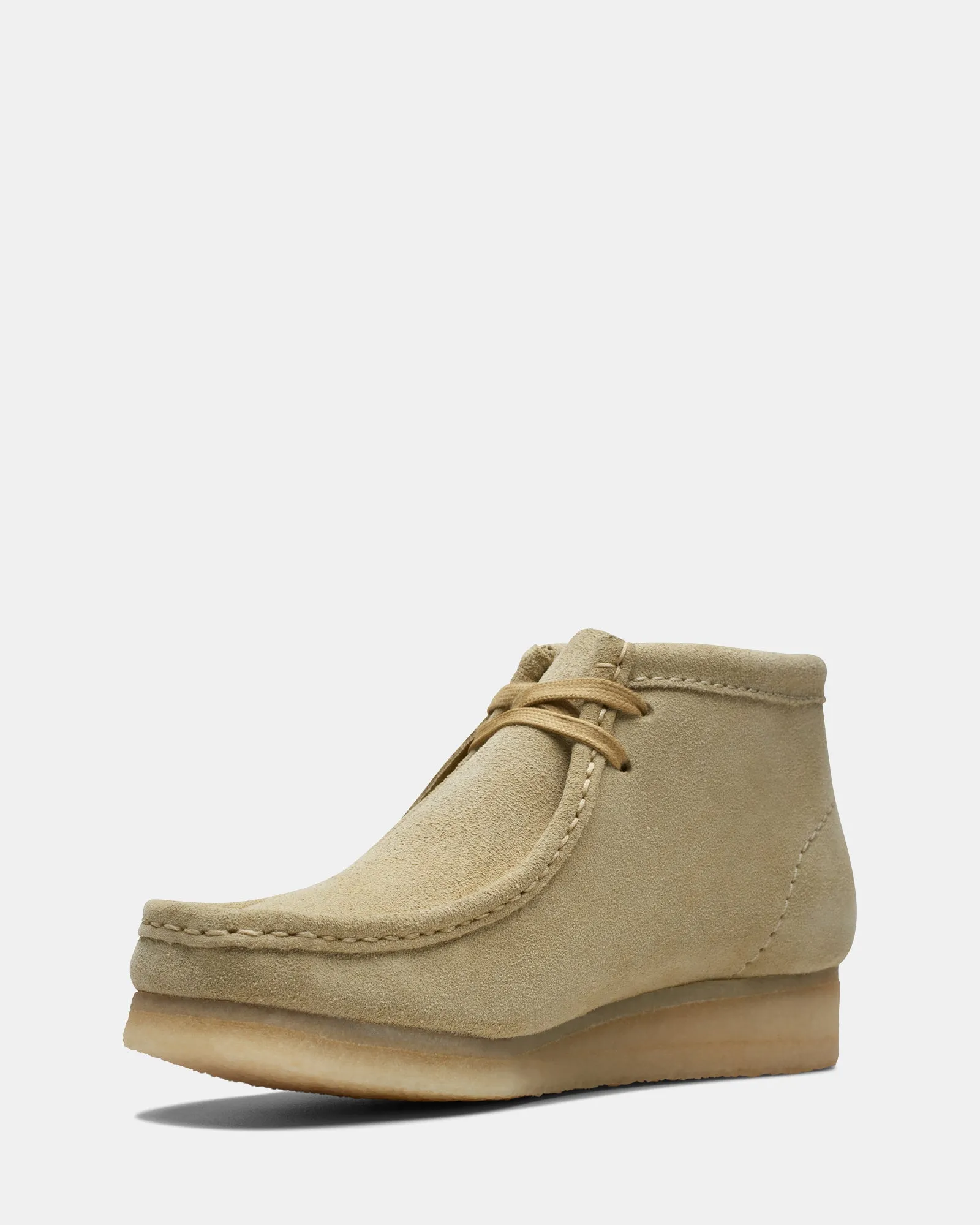 Wallabee Boot. (W) Maple Suede