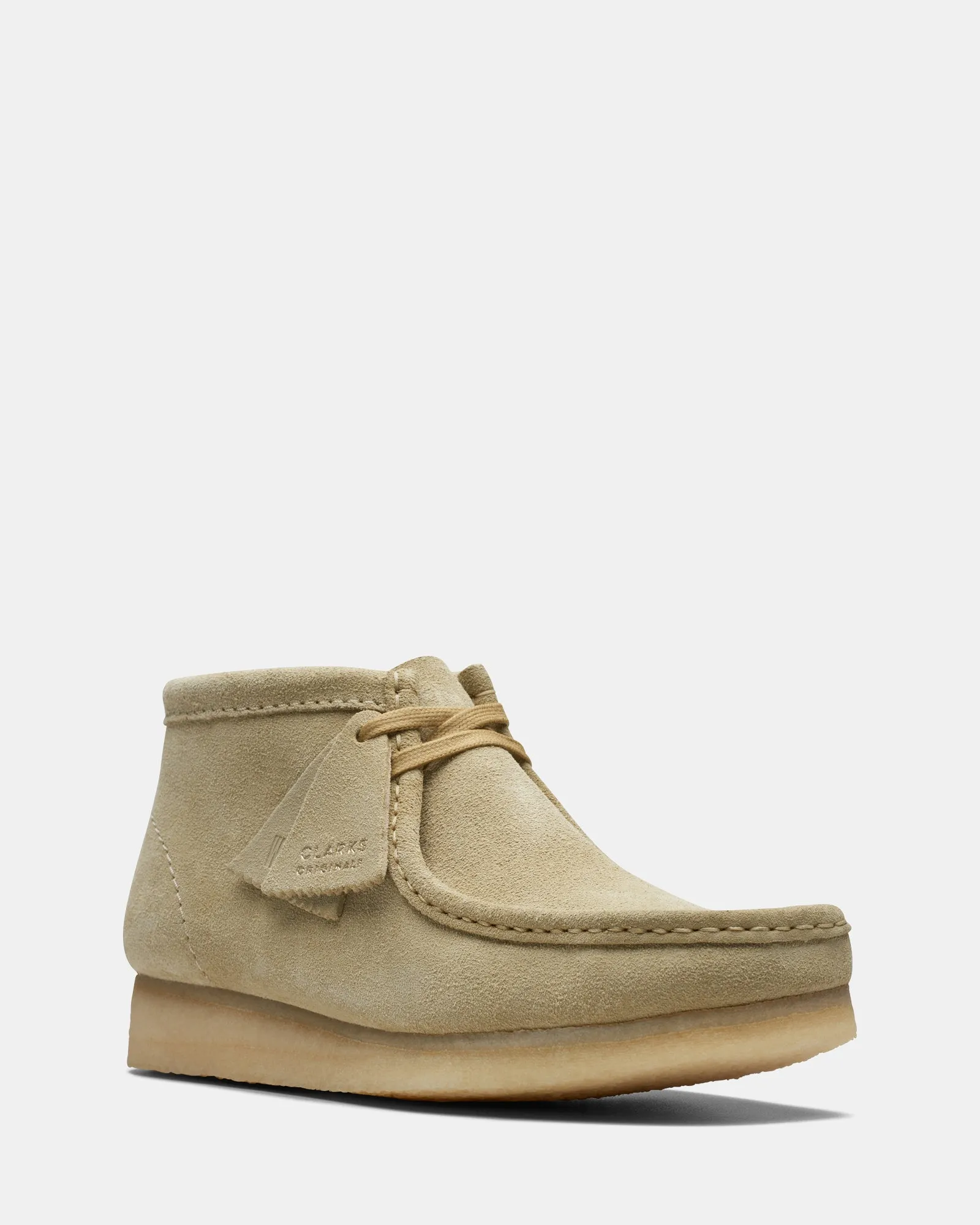 Wallabee Boot. (W) Maple Suede